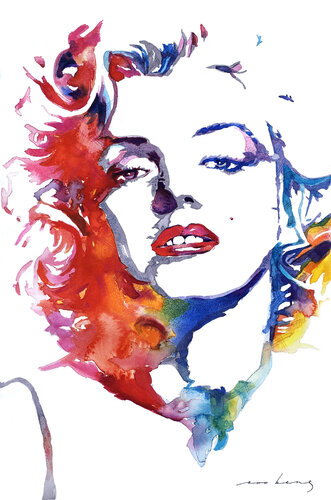 Marilyn Mystique de Soo Beng Lim, Dibujo a la venta en Singulart