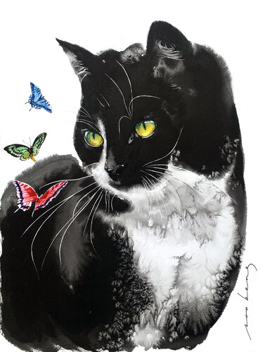 Silent Observer di Soo Beng Lim, Disegno in vendita su Singulart