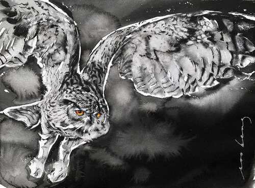 Into the Twilight par Soo Beng Lim, Dessin en vente sur Singulart