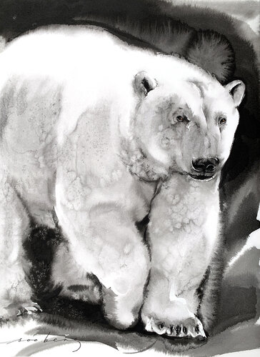 White Majesty van Soo Beng Lim, Tekening te koop op Singulart