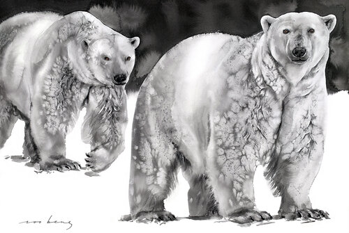 Majestic Companions von Soo Beng Lim, Zeichnungen kaufen auf Singulart