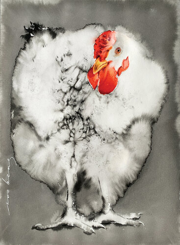 Feathered Life de Soo Beng Lim, Dibujo a la venta en Singulart