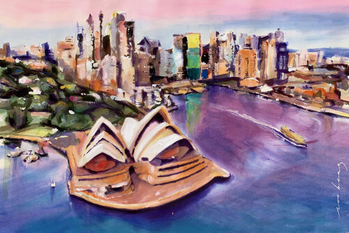 Sydney Icon von Soo Beng Lim, Malerei kaufen auf Singulart