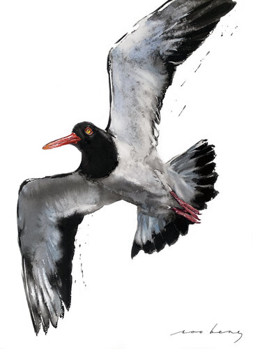 Above the Dunes de Soo Beng Lim, Dibujo a la venta en Singulart