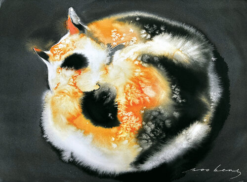 Circle of Softness van Soo Beng Lim, Tekening te koop op Singulart