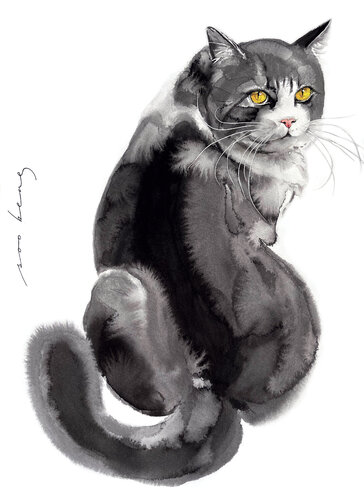 Curiously Centred van Soo Beng Lim, Tekening te koop op Singulart