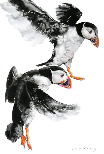 Beak Buddies par Soo Beng Lim, Dessin en vente sur Singulart