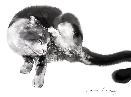 Moment of Pawse par Soo Beng Lim, Dessin en vente sur Singulart