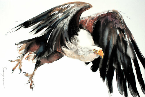 On Eagle Wings (SOLD) Soo Beng Lim