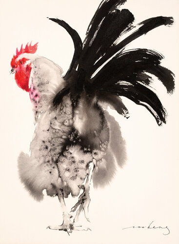 Out for a feed2 (SOLD) van Soo Beng Lim, Tekening te koop op Singulart