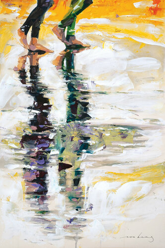 Reflections (SOLD) van Soo Beng Lim, Werk op papier te koop op Singulart