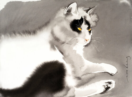Cat At Rest Soo Beng Lim