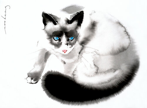 Cat Curiosity2 Soo Beng Lim