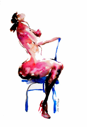 Nude X_10 di Soo Beng Lim, Opera su carta in vendita su Singulart
