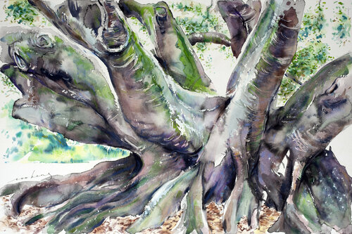 Tree Abound di Soo Beng Lim, Disegno in vendita su Singulart