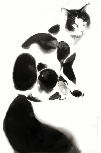 bushy Tailed2 van Soo Beng Lim, Tekening te koop op Singulart