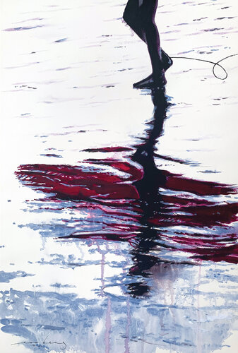 Steps of Reflections par Soo Beng Lim, Œuvre sur papier en vente sur Singulart