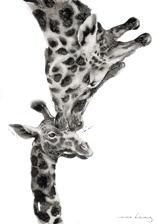 Giraffe Luv (SOLD) Soo Beng Lim