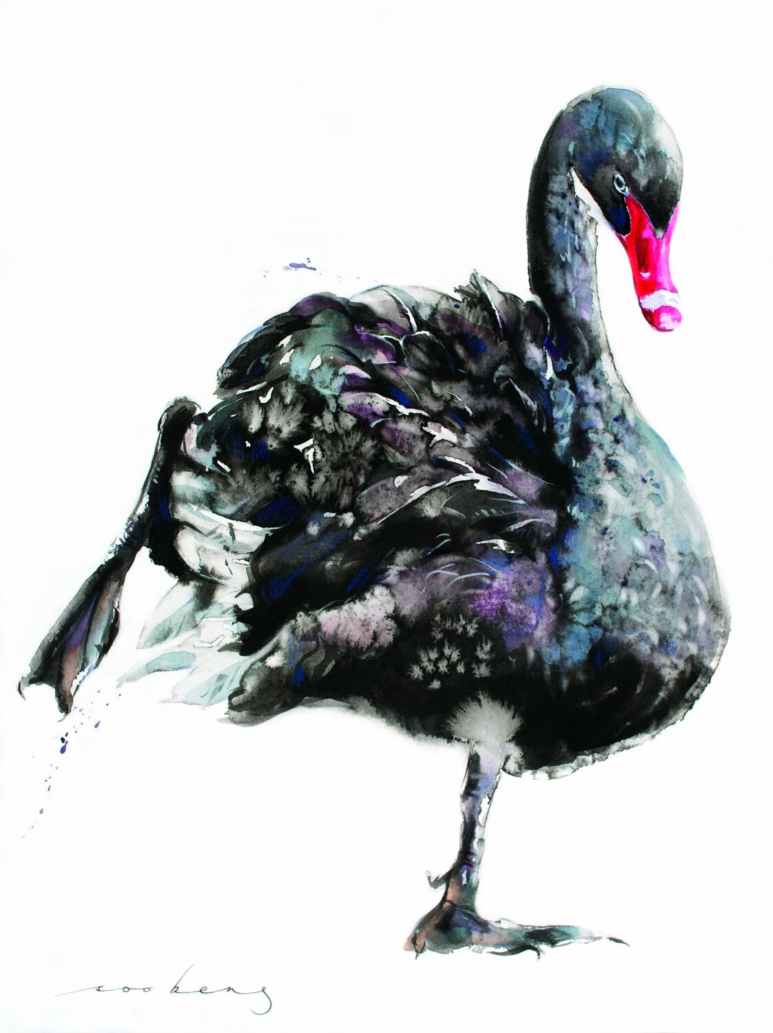 Swan Ballet (SOLD) Soo Beng Lim