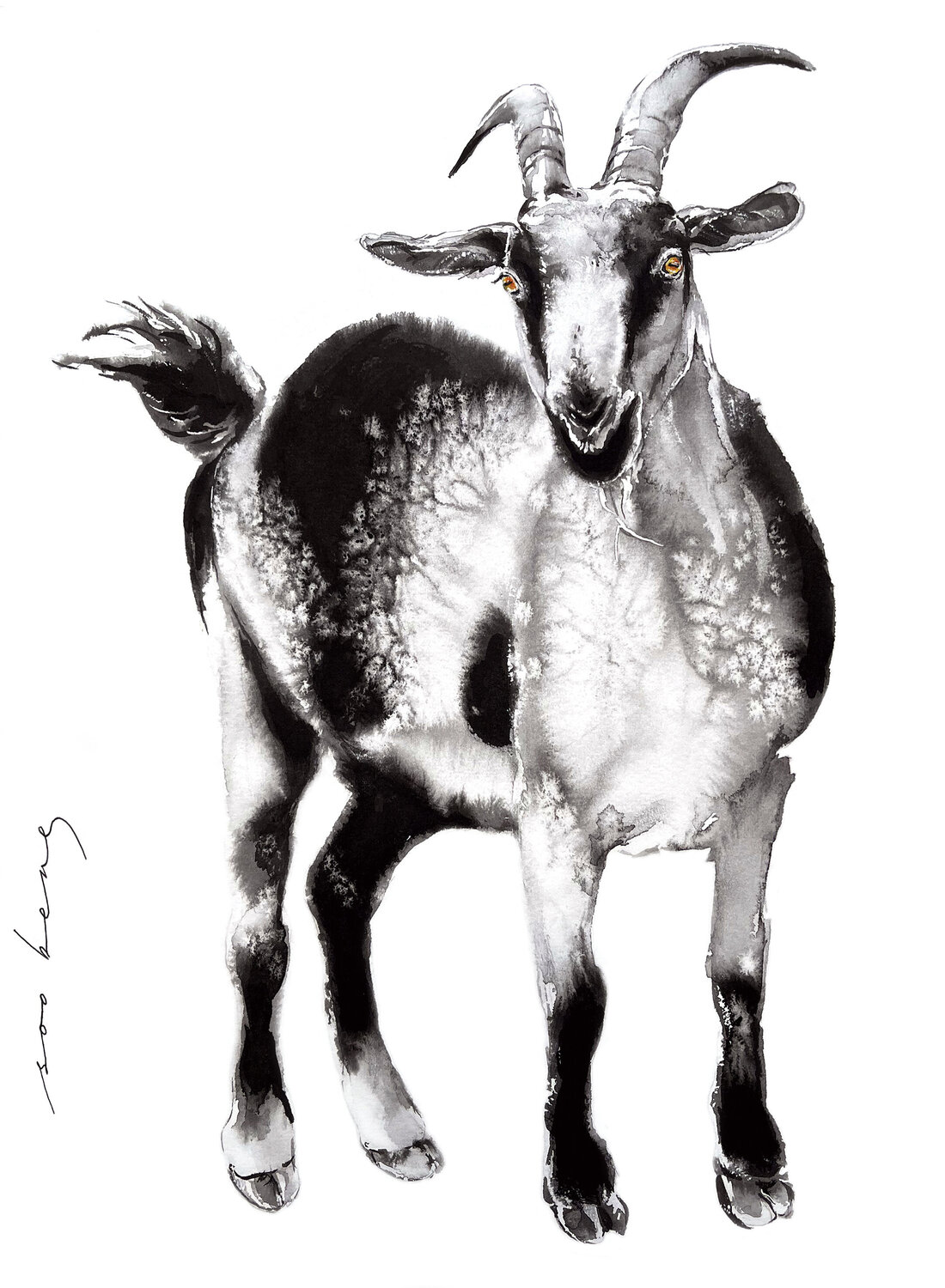 Lucky Horns Soo Beng Lim Disegno in vendita