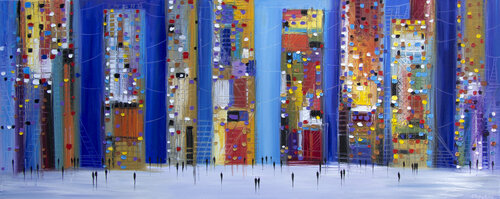 Wonderful Night di Ekaterina Ermilkina, Pittura in vendita su Singulart
