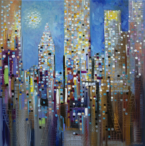 Sun Over The City Ekaterina Ermilkina