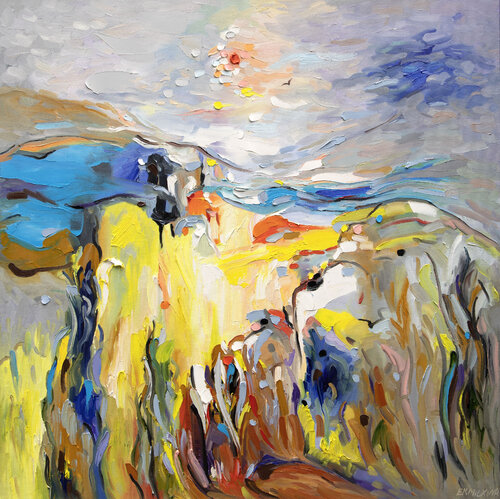 Seascape van Ekaterina Ermilkina, Schilderij te koop op Singulart