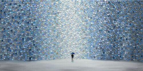 Rainfall Melody di Ekaterina Ermilkina, Pittura in vendita su Singulart