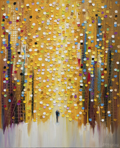 Lover's Journey di Ekaterina Ermilkina, Pittura in vendita su Singulart