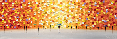 Sunset Rain by Ekaterina Ermilkina, Painting for Sale on Singulart