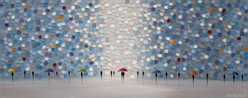 Raindrop Ballet by Ekaterina Ermilkina, Painting for Sale on Singulart
