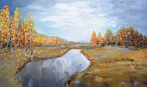 Autumn van Ekaterina Ermilkina, Schilderij te koop op Singulart