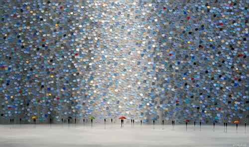 Rainfall Dance von Ekaterina Ermilkina, Malerei kaufen auf Singulart