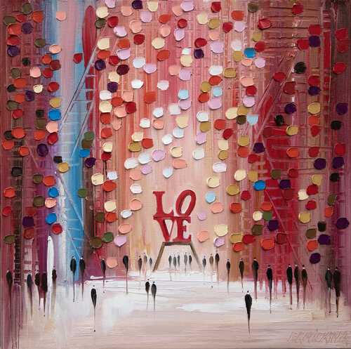 Love van Ekaterina Ermilkina, Schilderij te koop op Singulart