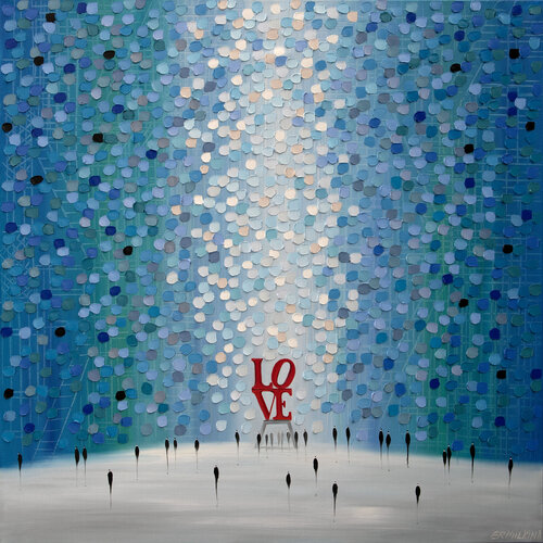 At the Heart of Love von Ekaterina Ermilkina, Malerei kaufen auf Singulart