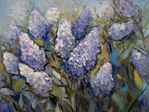 Lilacs di Ekaterina Ermilkina, Pittura in vendita su Singulart
