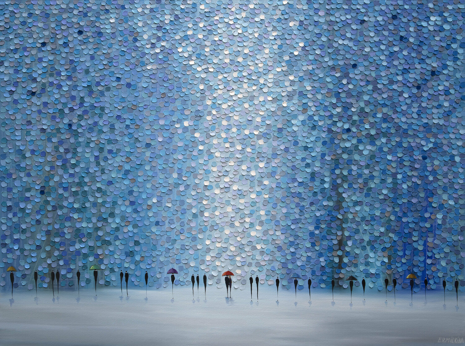 The Umbrellas Ekaterina Ermilkina