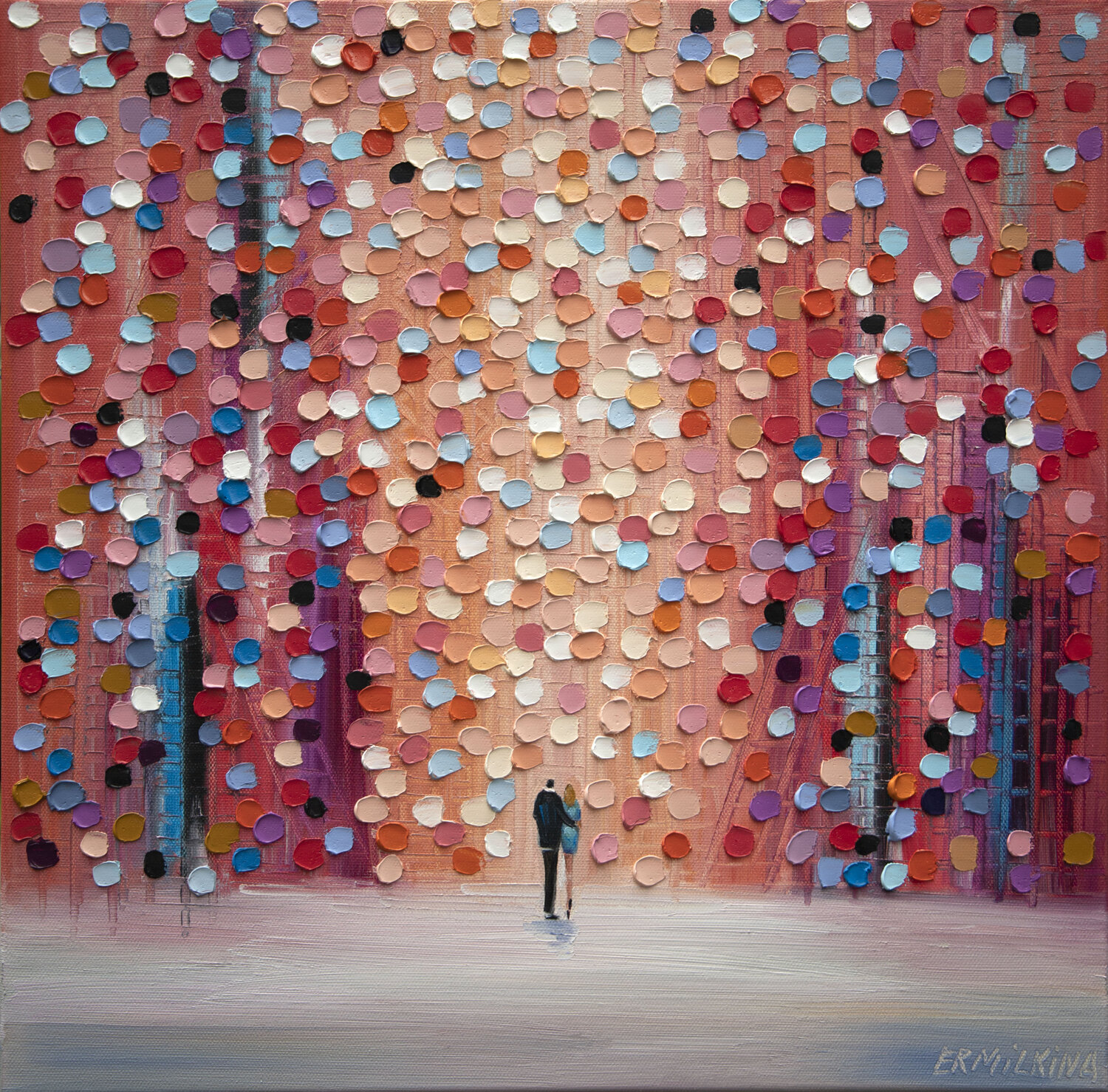 Dream On Under The Pink Rain Ekaterina Ermilkina