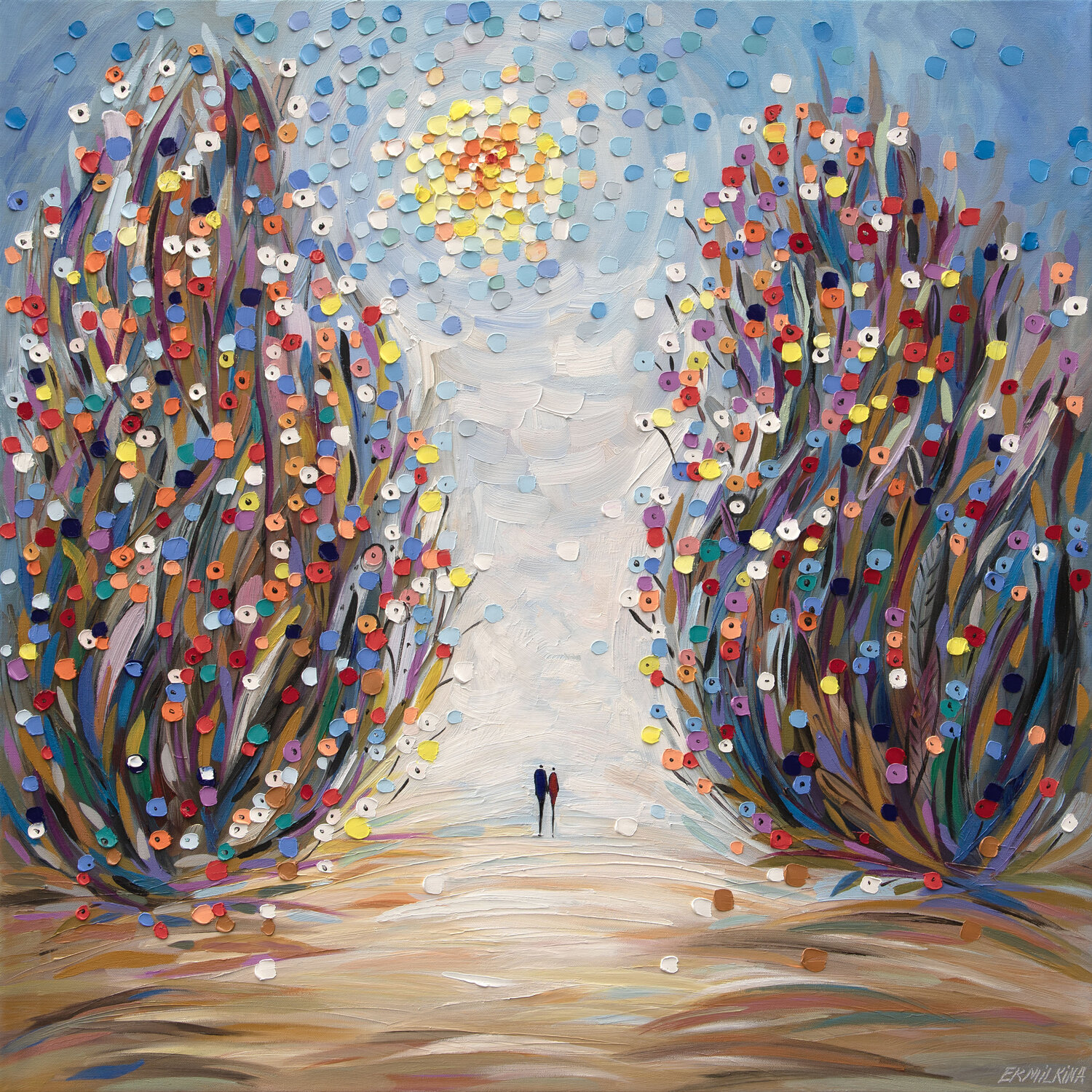 Among Flowers Ekaterina Ermilkina