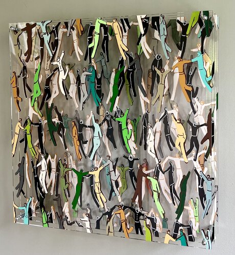 In accordance with nature van Silvia Strobos, Schilderij te koop op Singulart