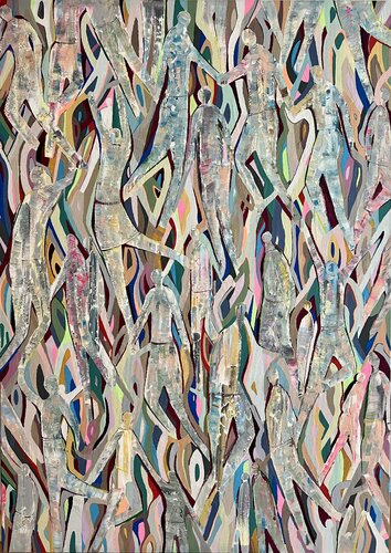 Bonded souls von Silvia Strobos, Malerei kaufen auf Singulart