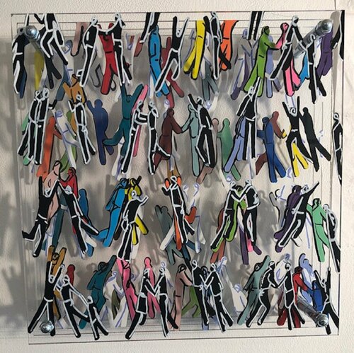 plexiglass object small 3 van Silvia Strobos, Schilderij te koop op Singulart