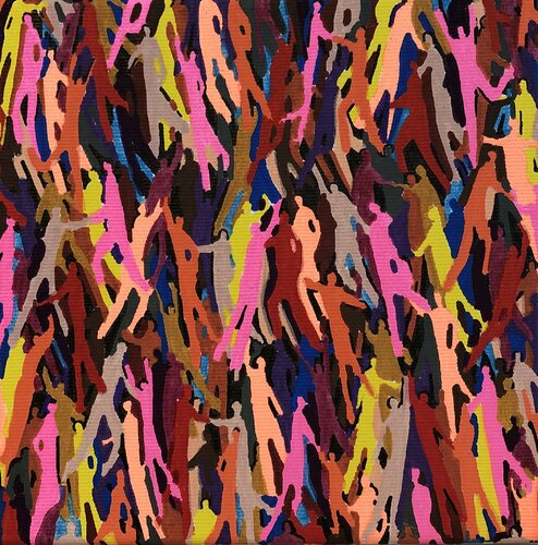 So good to see you! von Silvia Strobos, Malerei kaufen auf Singulart