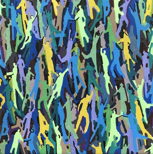 Hello! von Silvia Strobos, Malerei kaufen auf Singulart