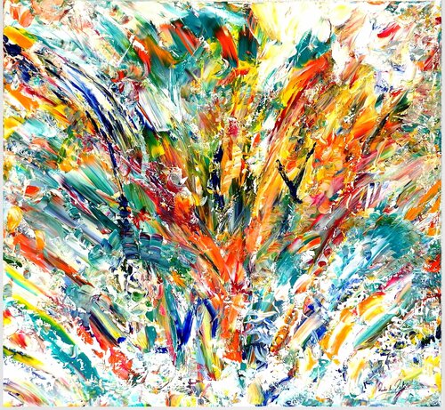 MADEIRA  FLOWERS di Rudi Art Peters, Pittura in vendita su Singulart