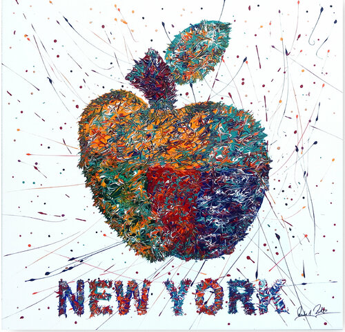 NEW YORK…the Big Apple  BA 2710 RP-1 di Rudi Art Peters, Pittura in vendita su Singulart