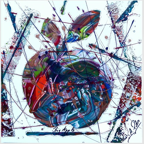 NEW YORK…the Big Apple  BA 2710 RP-3 di Rudi Art Peters, Pittura in vendita su Singulart