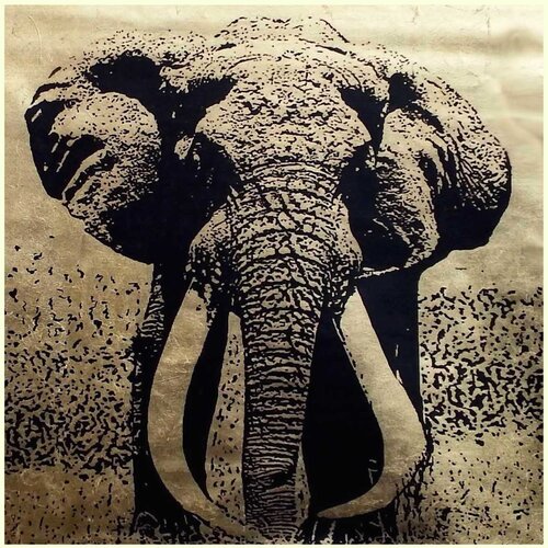Elefant Satao ...30  5 100 100 Rudi Art Peters
