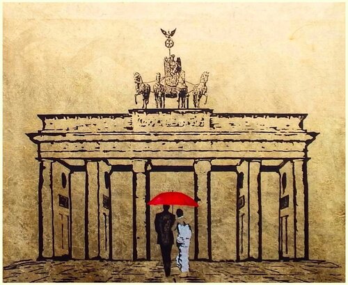 Brandenburger Tor / Berlin 16 120 100 Rudi Art Peters