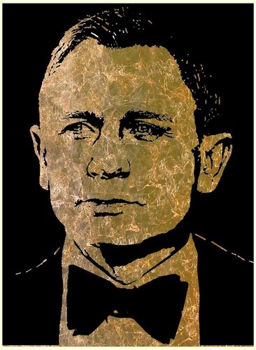 Daniel Craig 2   110 150 von Rudi Art Peters, Malerei kaufen auf Singulart